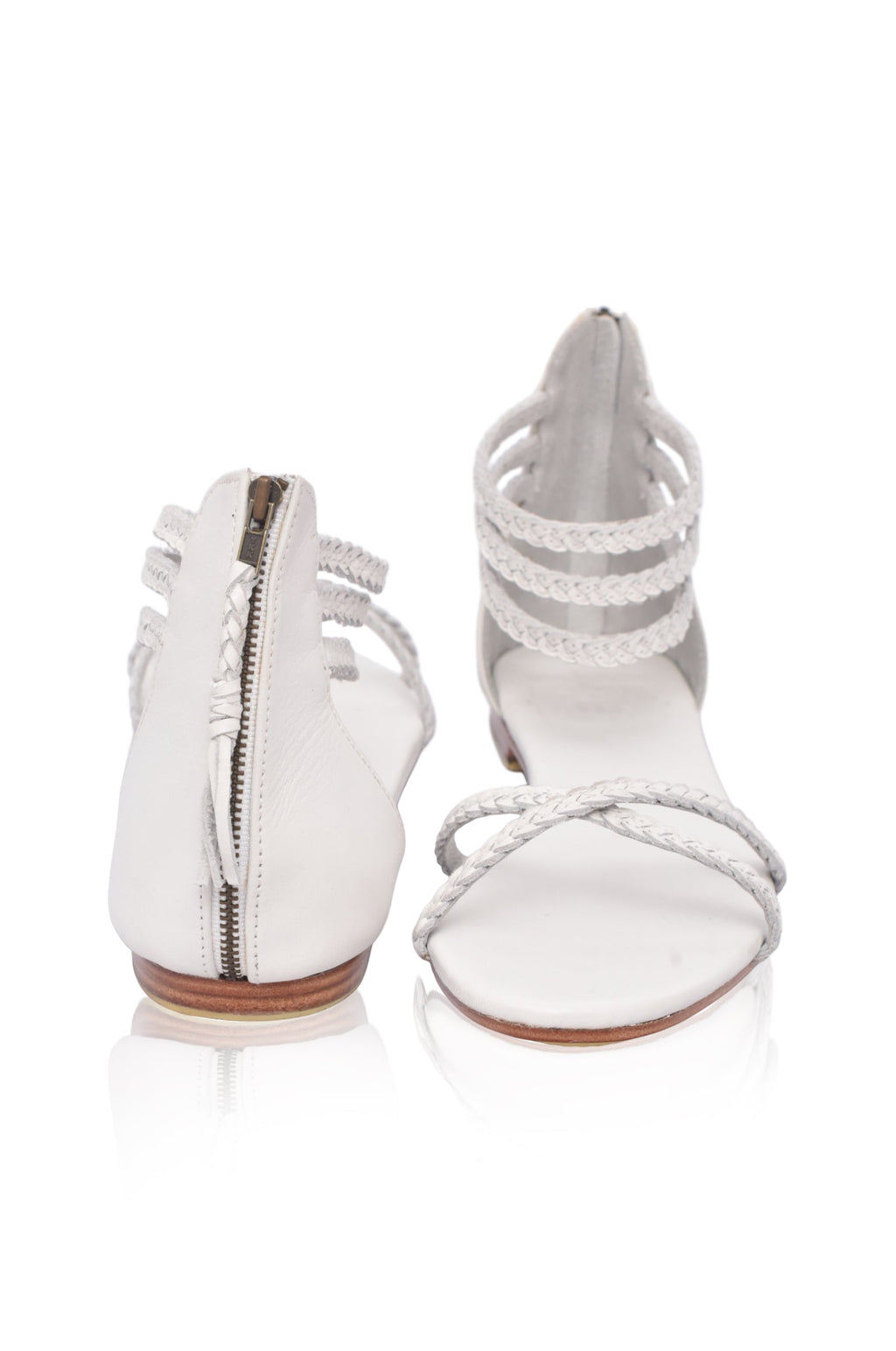 Calypso Thong Leather Sandals (Sz. 7 & 7.5)