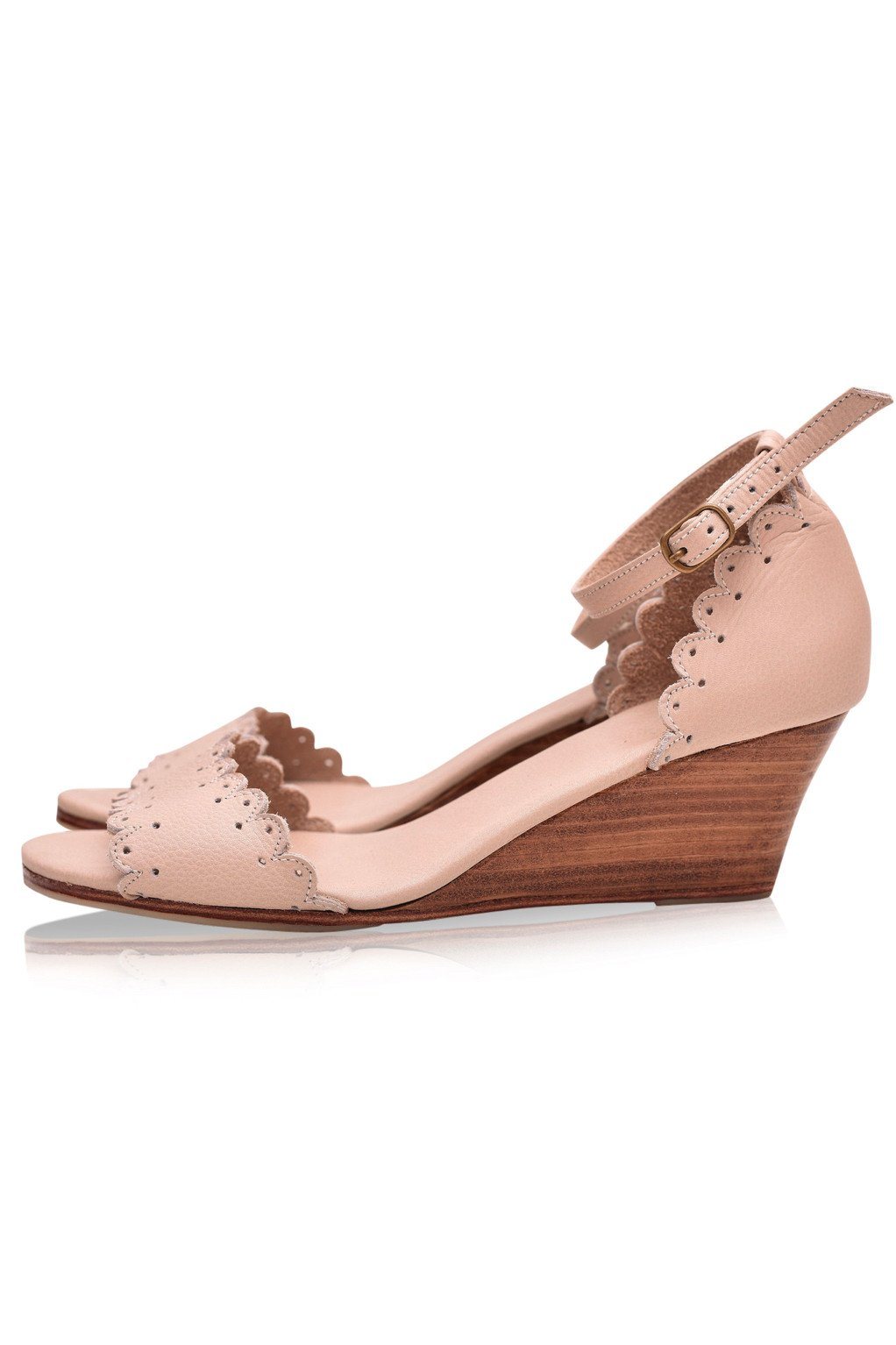 Dreamland Wooden Wedge Sandals